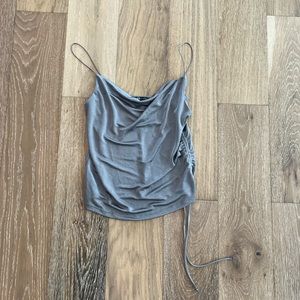ZARA TOP - Ruched Side